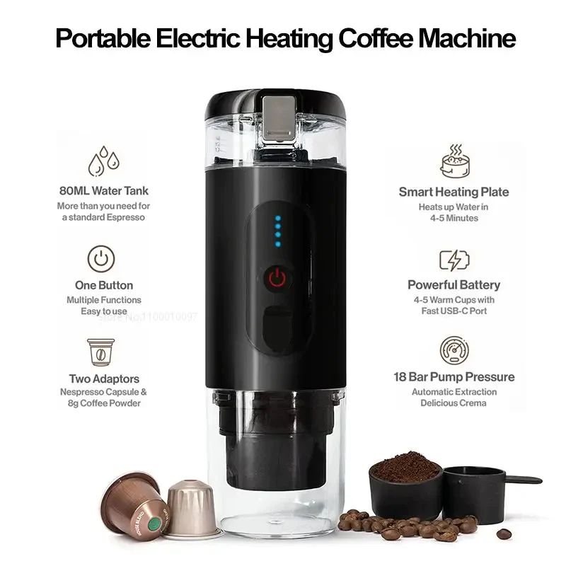 Portable Electric Espresso Machine