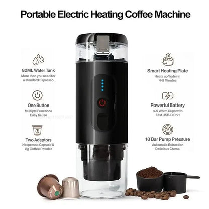 Portable Electric Espresso Machine