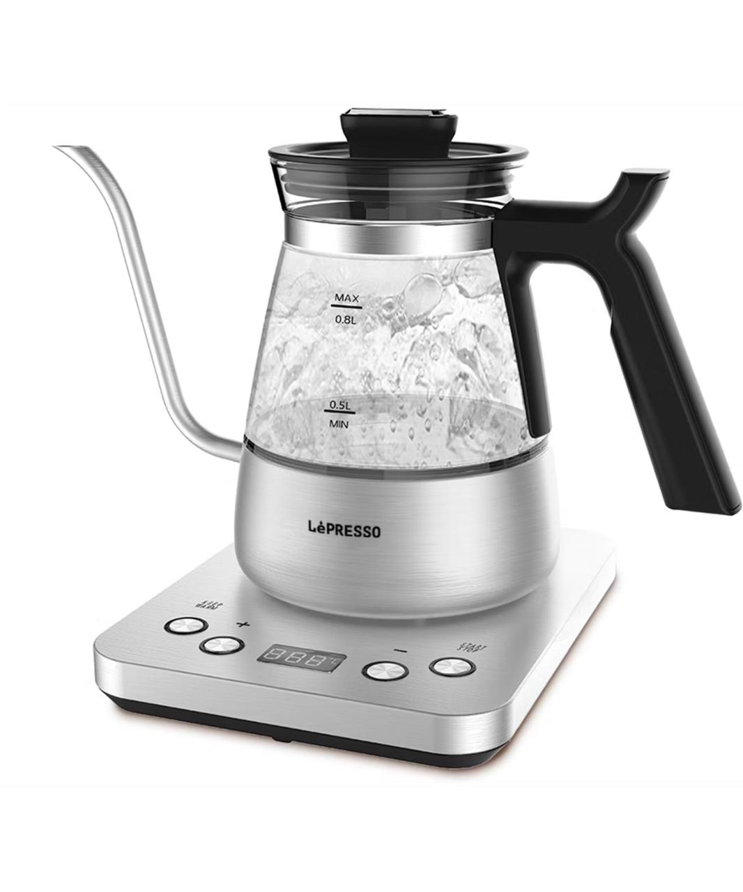 LePresso BrewWave Gooseneck Electric Kettle