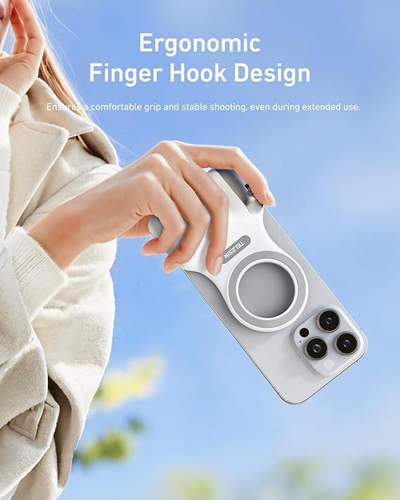 Magnetic Camera Grip for iPhone