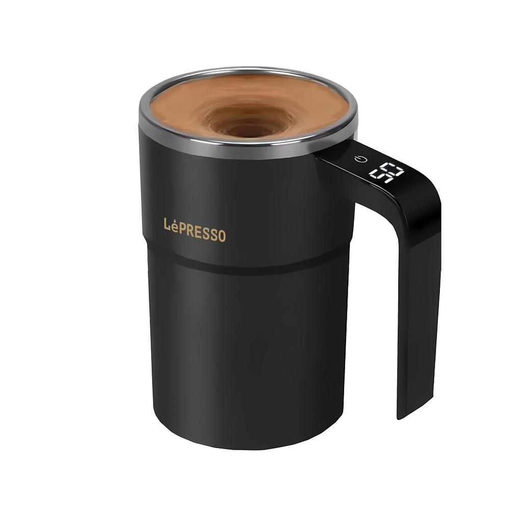 LePresso Auto Stirring Mug with Temperature Display