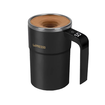LePresso Auto Stirring Mug with Temperature Display