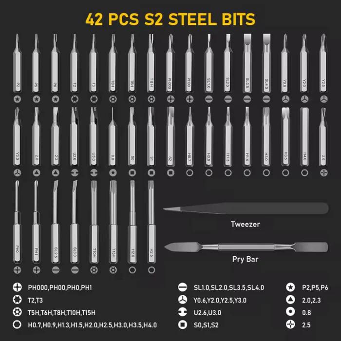 ProOne PGS109 Precision Electric Screwdriver Set