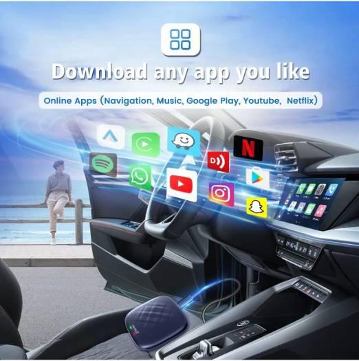 Wireless CarPlay & Android Auto Adapter